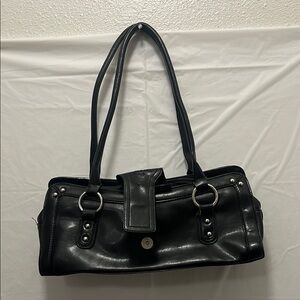 Black Leather Women's Bag